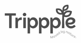 TRIPPPLE MOVED BY NATURE. logo