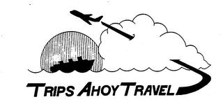 TRIPS AHOY TRAVEL logo
