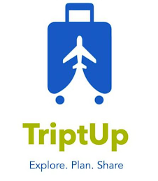 TRIPTUP EXPLORE. PLAN. SHARE. logo