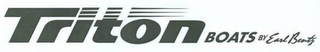 TRITON BOATS BY EARL BENTZ logo