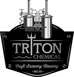TRITON CHEMICAL CRAFT BREWERY CLEANING · SINCE 2011 · logo