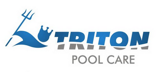 TRITON POOL CARE logo