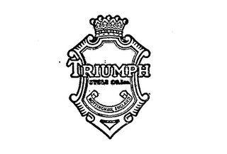 TRIUMPH CYCLE CO. LTD NOTTINGHAM, ENGLAND logo