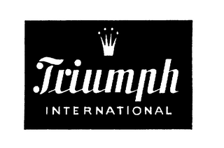 TRIUMPH INTERNATIONAL logo