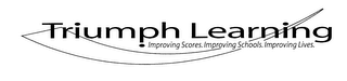 TRIUMPH LEARNING IMPROVING SCORES. IMPROVING SCHOOLS. IMPROVING LIVES.