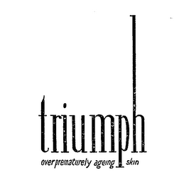 TRIUMPH OVER PREMATURELY AGEING SKIN logo