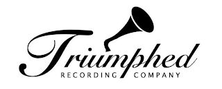 TRIUMPHED RECORDING COMPANY logo
