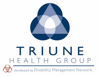 TRIUNE HEALTH GROUP DEVELOPED BY DISABILITY MANAGEMENT NETWORK logo