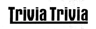 TRIVIA TRIVIA logo