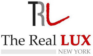 TRL THE REAL LUX logo