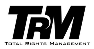 TRM TOTAL RIGHTS MANAGEMENT logo