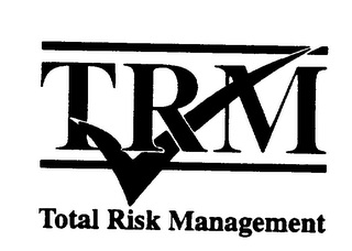TRM TOTAL RISK MANAGEMENT logo
