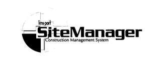 TRNS PORT SITEMANAGER CONSTRUCTION MANAGEMENT SYSTEM logo