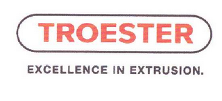 TROESTER EXCELLENCE IN EXTRUSION. logo
