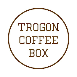 TROGON COFFEE BOX logo