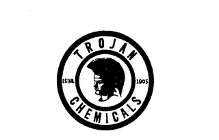 TROJAN CHEMICALS EST. 1905 logo