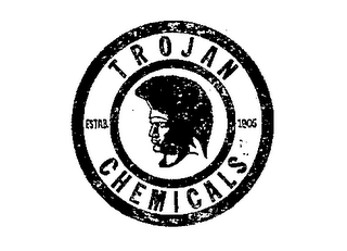 TROJAN CHEMICALS ESTAB. 1905 logo
