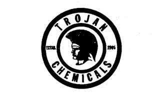 TROJAN CHEMICALS ESTAB. 1905. logo