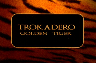 TROKADERO GOLDEN TIGER logo