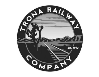TRONA RAILWAY COMPANY EST. 1913 logo