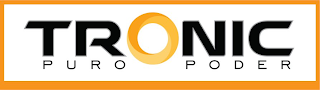 TRONIC PURO PODER logo