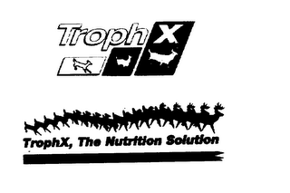 TROPHX, THE NUTRITION SOLUTION logo