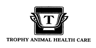 TROPHY ANIMAL HEALTH CARE logo