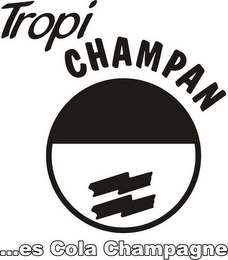 TROPI CHAMPAN ...ES COLA CHAMPAGNE logo