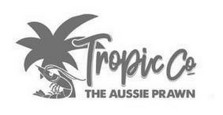 TROPIC CO THE AUSSIE PRAWN logo