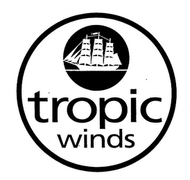 TROPIC WINDS & DESIGN logo