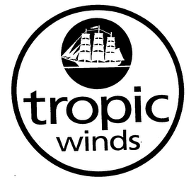 TROPIC WINDS & DESIGN logo