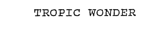 TROPIC WONDER logo