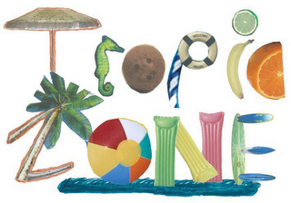 TROPIC ZONE WELCOME ABOARD logo