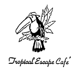 TROPICAL ESCAPE CAFE' logo