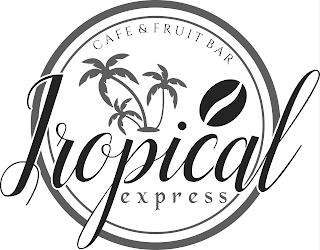 TROPICAL EXPRESS CAFE & FRUIT BAR logo