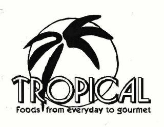 TROPICAL FOODS FROM EVERYDAY TO GOURMET logo