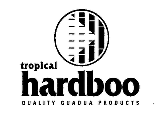 TROPICAL HARDBOO QUALITY GUADUA PRODUCTS logo