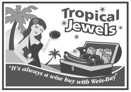 TROPICAL JEWELS "IT'S ALWAYS A WISE BUY WITH WEIS-BUY" logo
