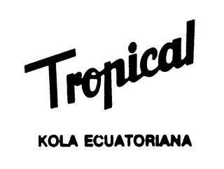 TROPICAL KOLA ECUATORIANA logo