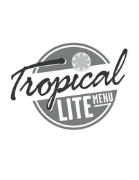 TROPICAL LITE MENU logo
