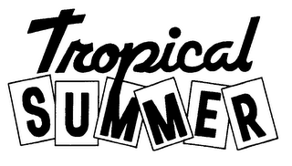 TROPICAL SUMMER logo