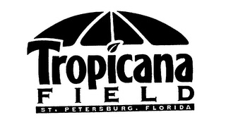 TROPICANA FIELD ST. PETERSBURG. FLORIDA logo
