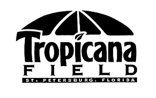 TROPICANA FIELD ST. PETERSBURG. FLORIDA logo