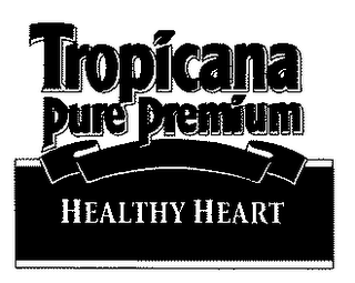 TROPICANA PURE PREMIUM HEALTHY HEART logo