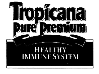 TROPICANA PURE PREMIUM HEALTHY IMMUNE SYSTEM logo