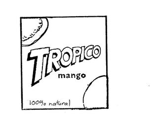 TROPICO MANGO 100% NATURAL logo