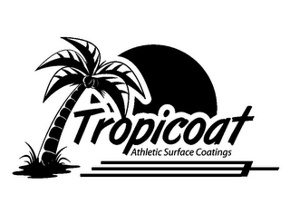 TROPICOAT ATHLETIC SURFACE COATINGS logo