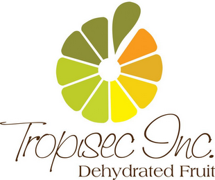 TROPISEC INC. DEHYDRATED FRUIT logo