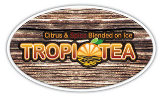 TROPITEA CITRUS & SPICE BLENDED ON ICE logo