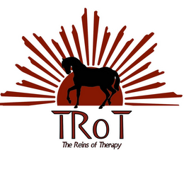 TROT THE REINS OF THERAPY logo